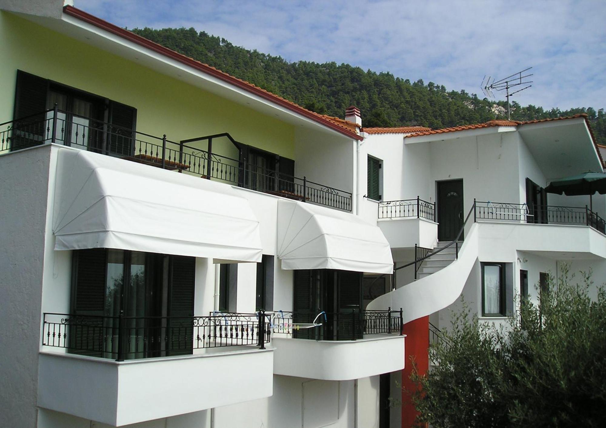 Golden Beach Inn Chrysi Ammoudia Kamer foto